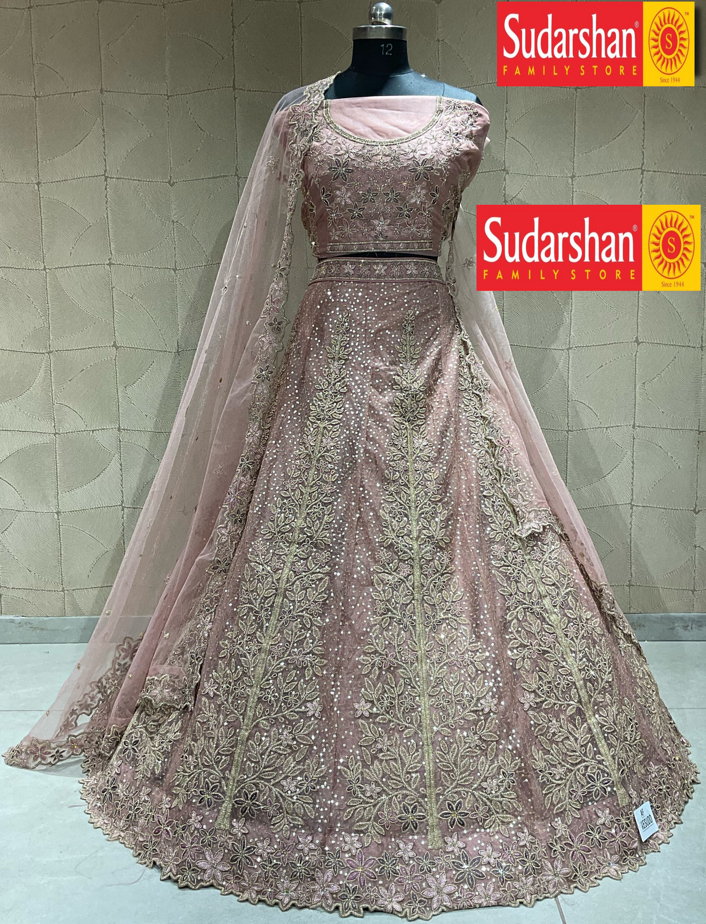 New Semi Stitiched Netted Lehenga Choli