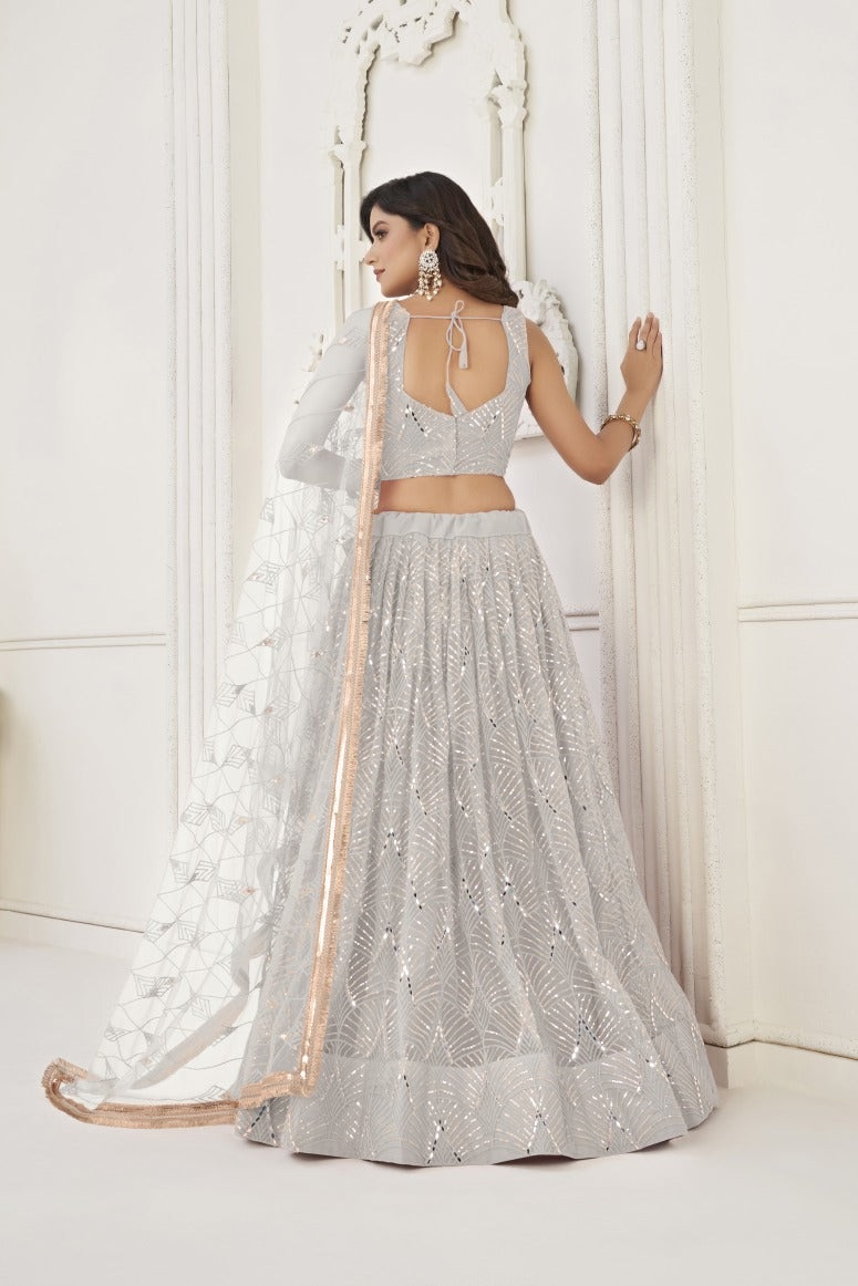 Latest Semi Stitched Lehenga Choli With Dupatta.