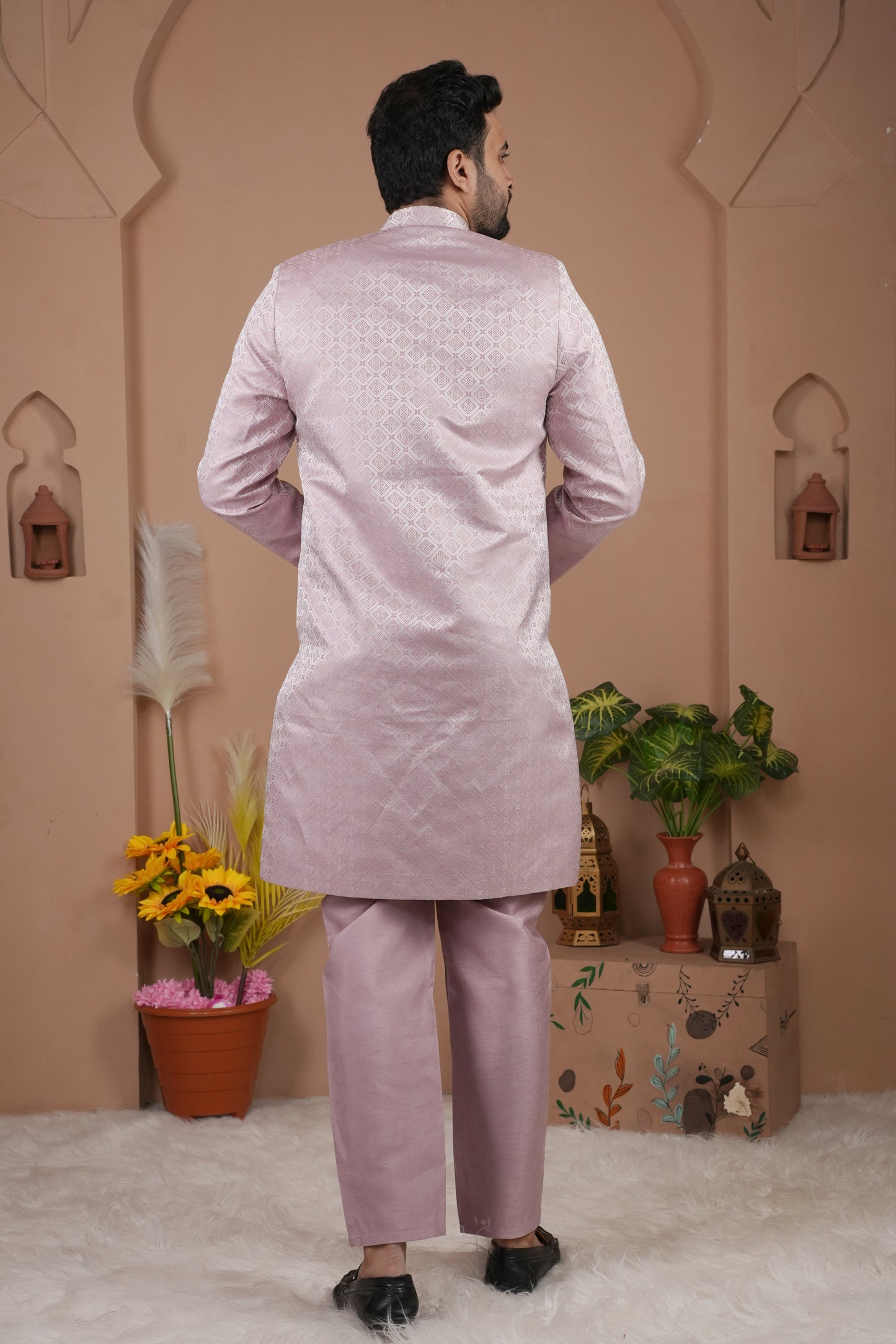 Traditional Indo Westren Kurta Set For Men