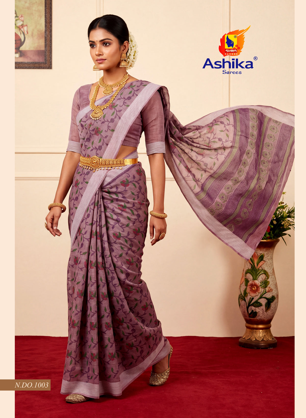 Gadwal Cotton Silk Saree