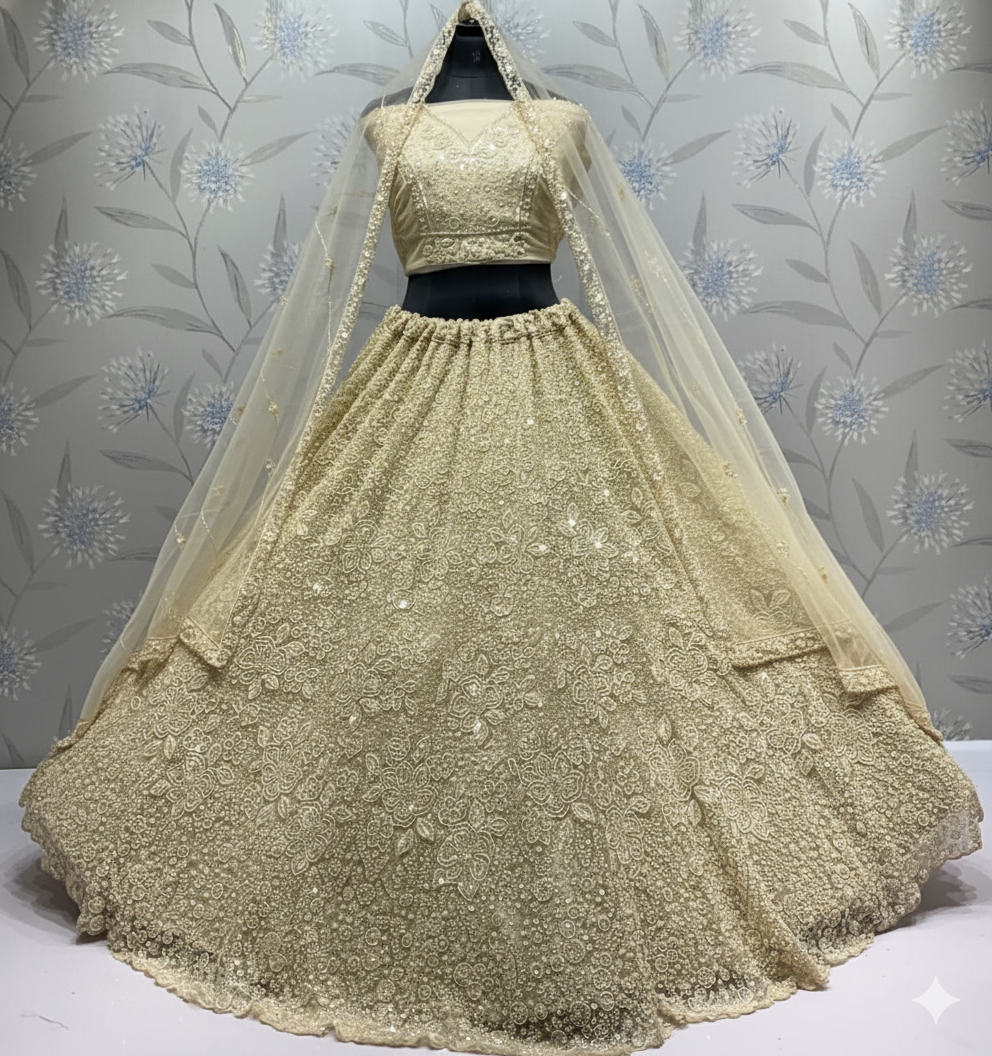 Latest Semi Stitched Lehenga Choli With Dupatta.