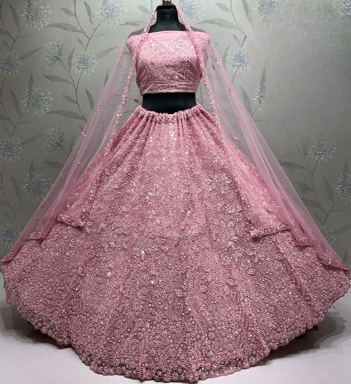 Latest Semi Stitched Lehenga Choli With Dupatta.