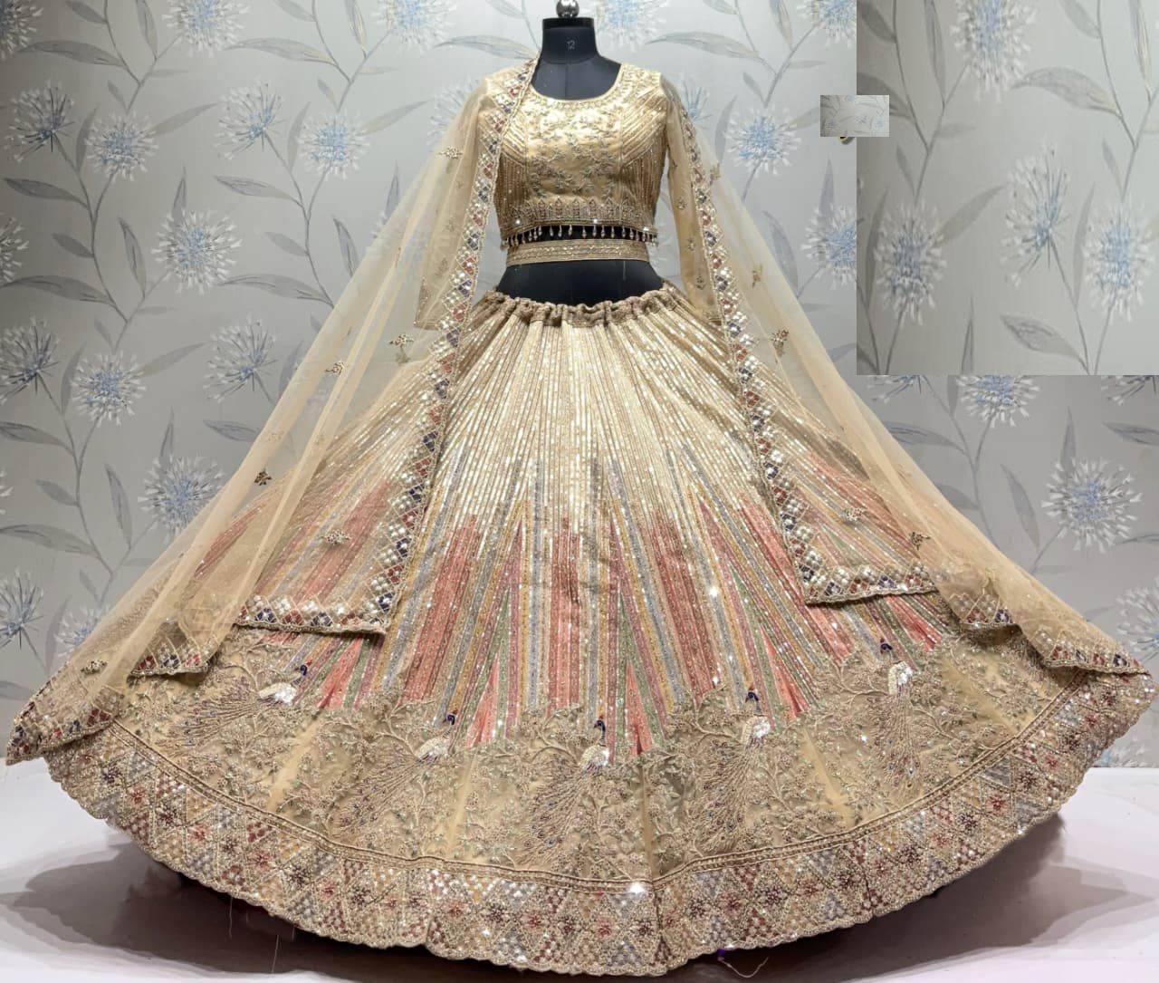 Latest Semi Stitched Lehenga Choli With Dupatta.