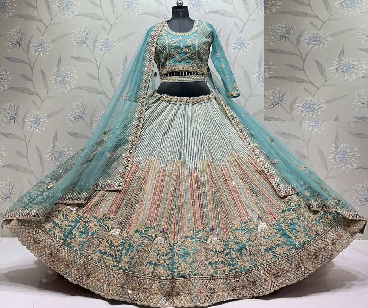 Latest Semi Stitched Lehenga Choli With Dupatta.