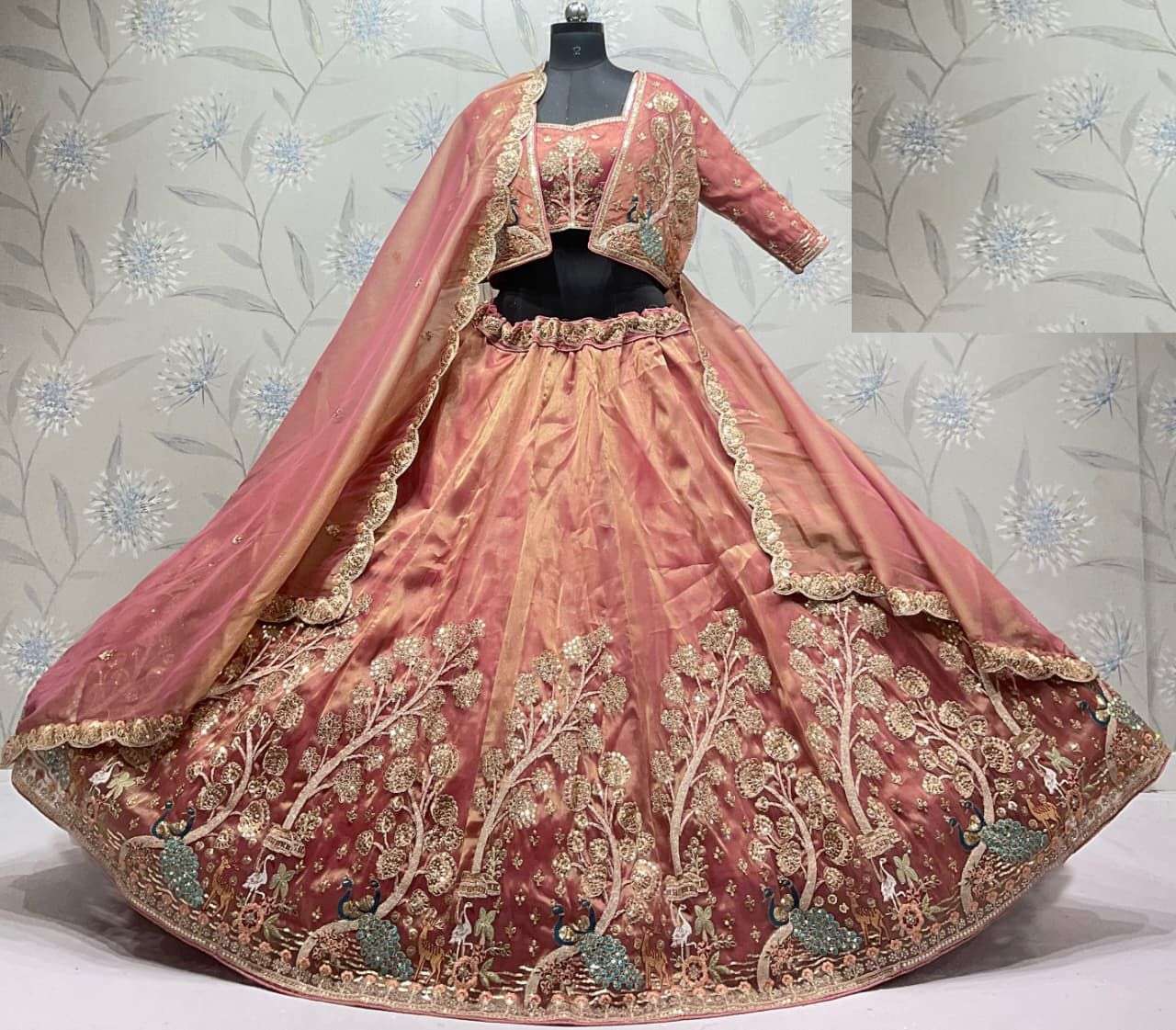 Latest Semi Stitched Lehenga Choli With Dupatta.