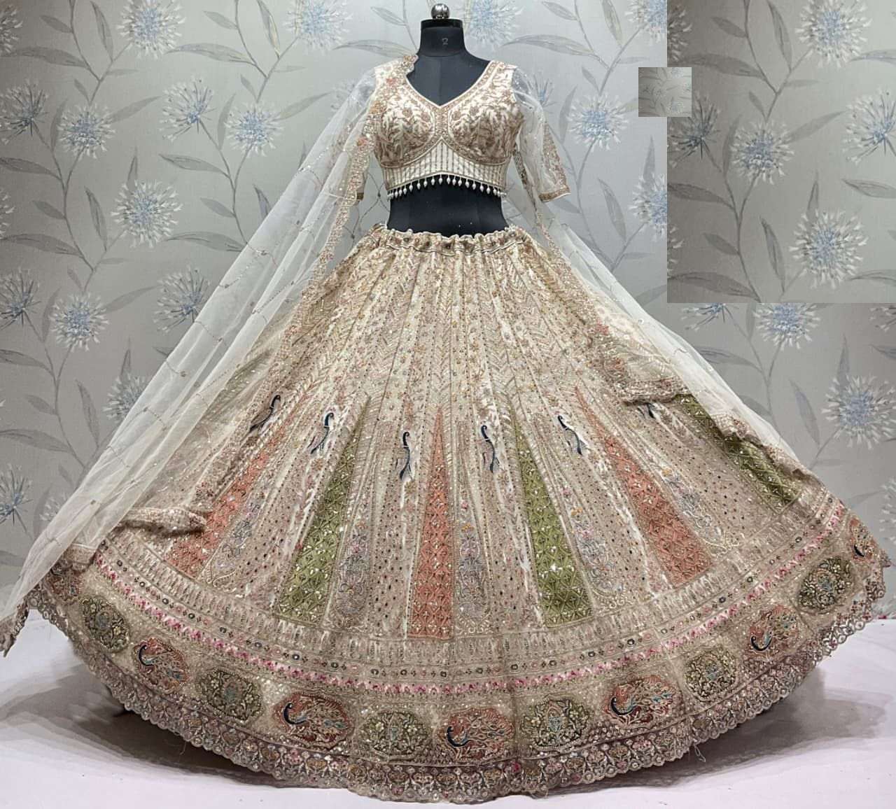 Latest Semi Stitched Lehenga Choli With Dupatta.