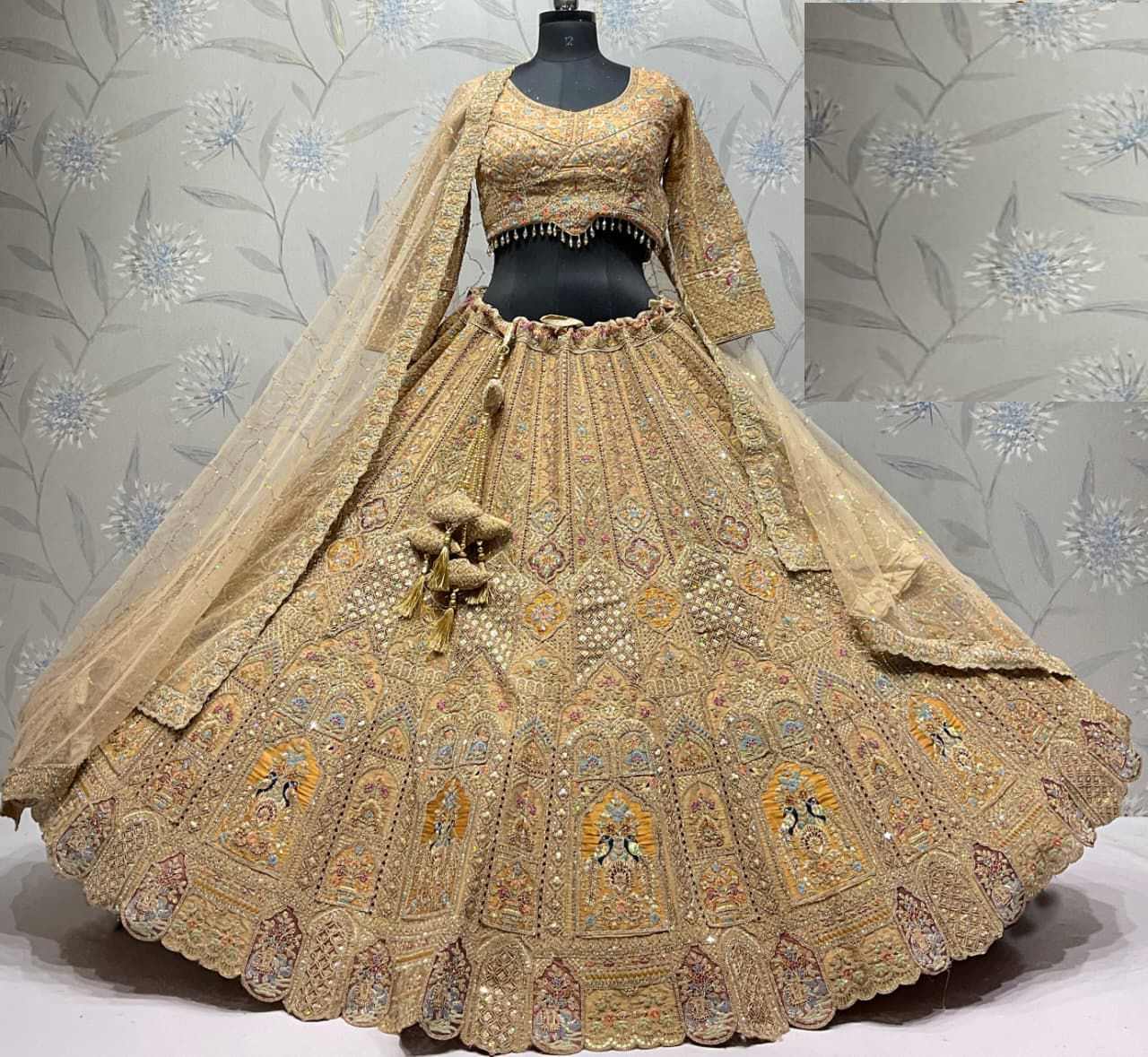 Latest Semi Stitched Lehenga Choli With Dupatta.