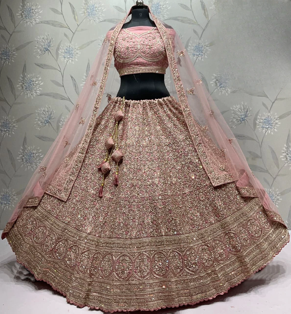 Latest Semi Stitched Lehenga Choli With Dupatta.