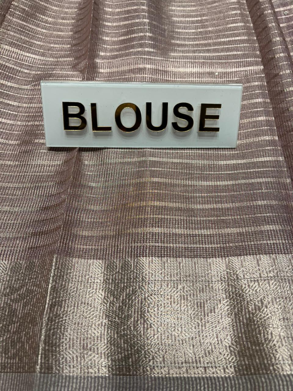 Pure Cotton Silk Saree.