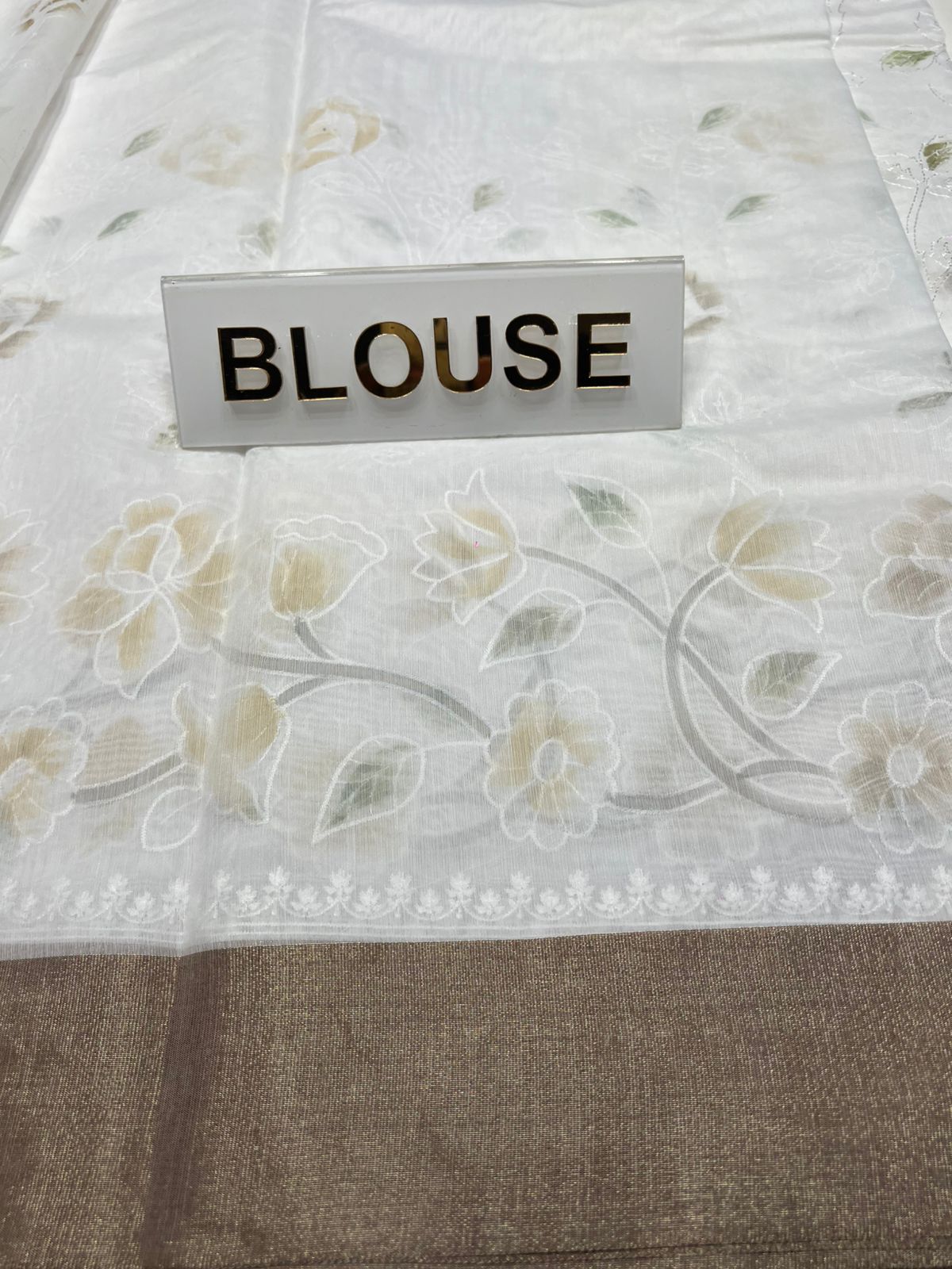 Pure Cotton Silk Saree.