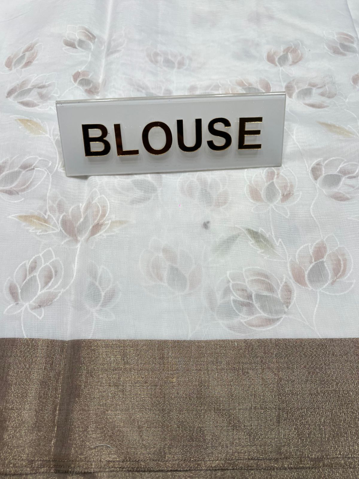 Pure Cotton Silk Saree.