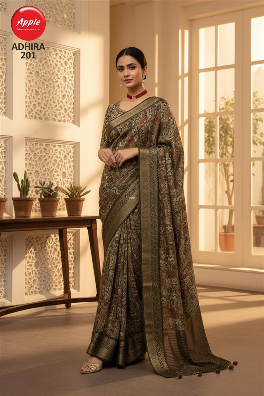 Synthetic Silk Saree.