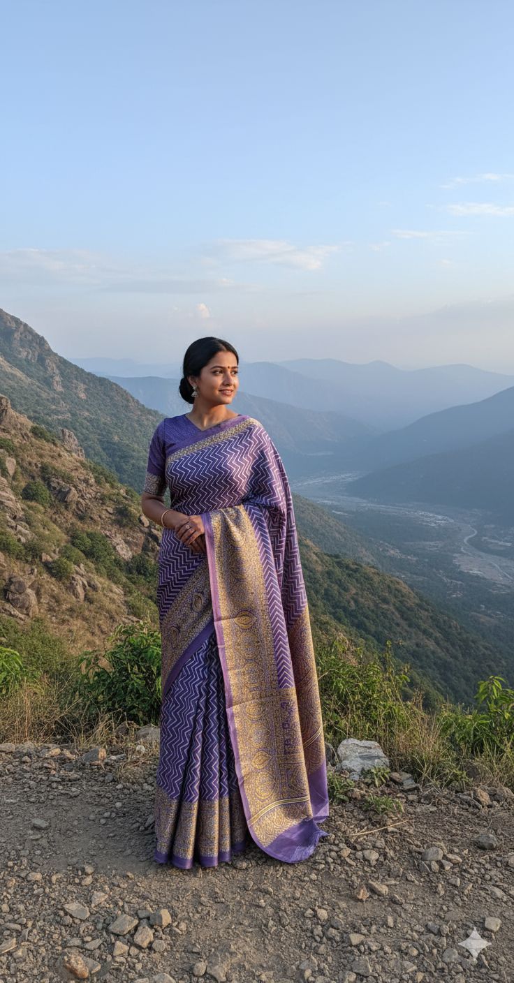 Synthetic Silk Saree.
