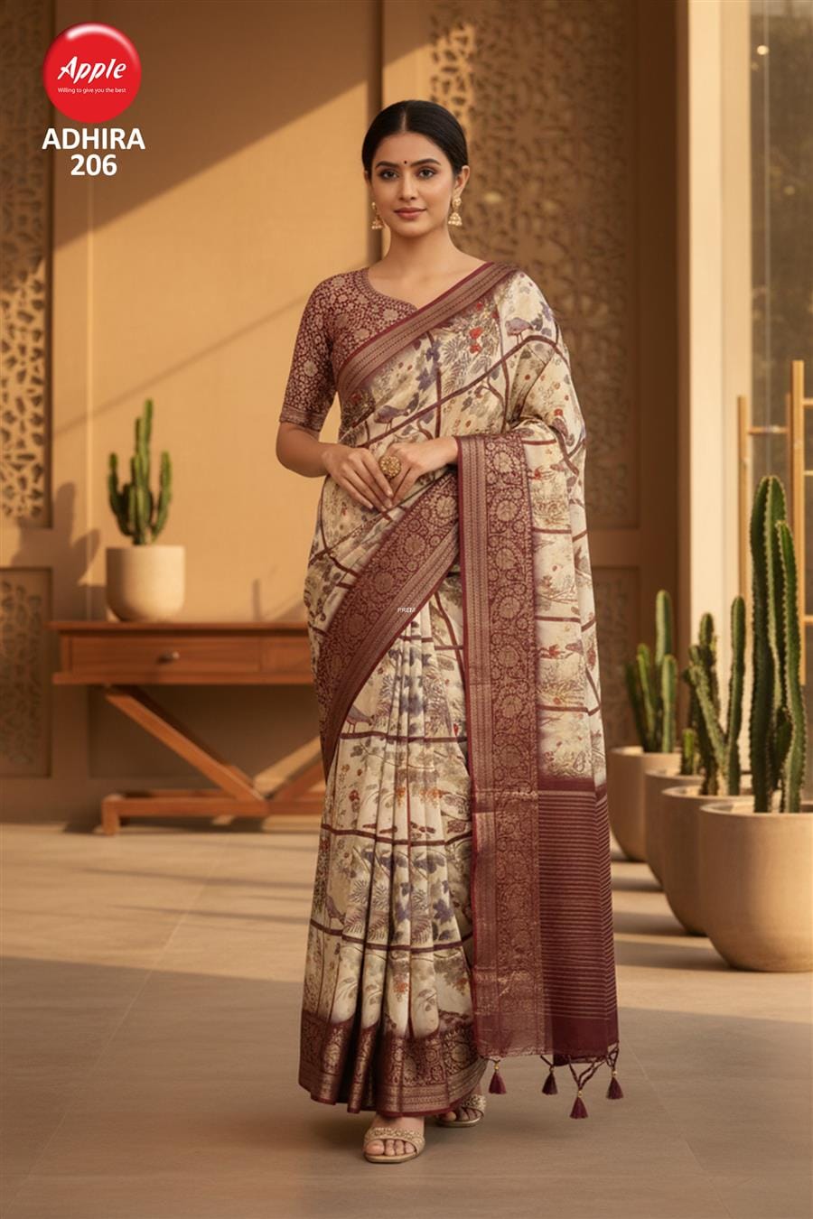 Synthetic Silk Saree.