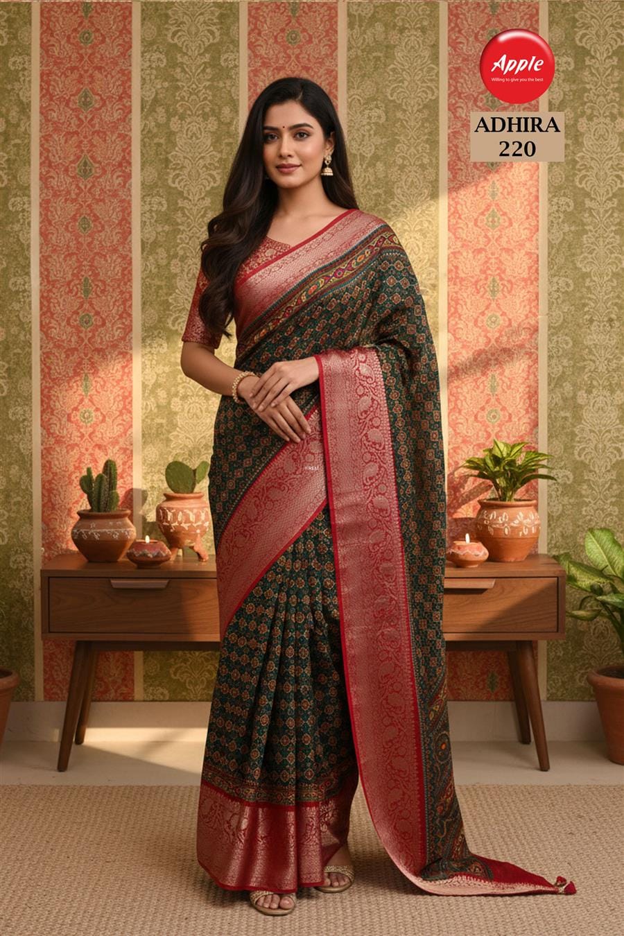 Synthetic Silk Saree.
