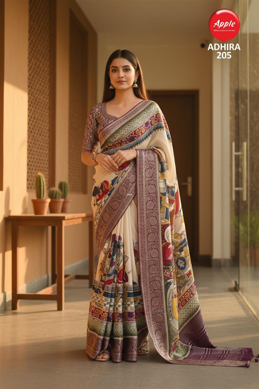 Synthetic Silk Saree.