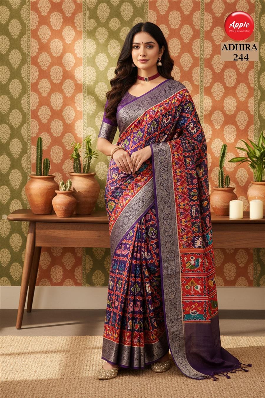 Synthetic Silk Saree.