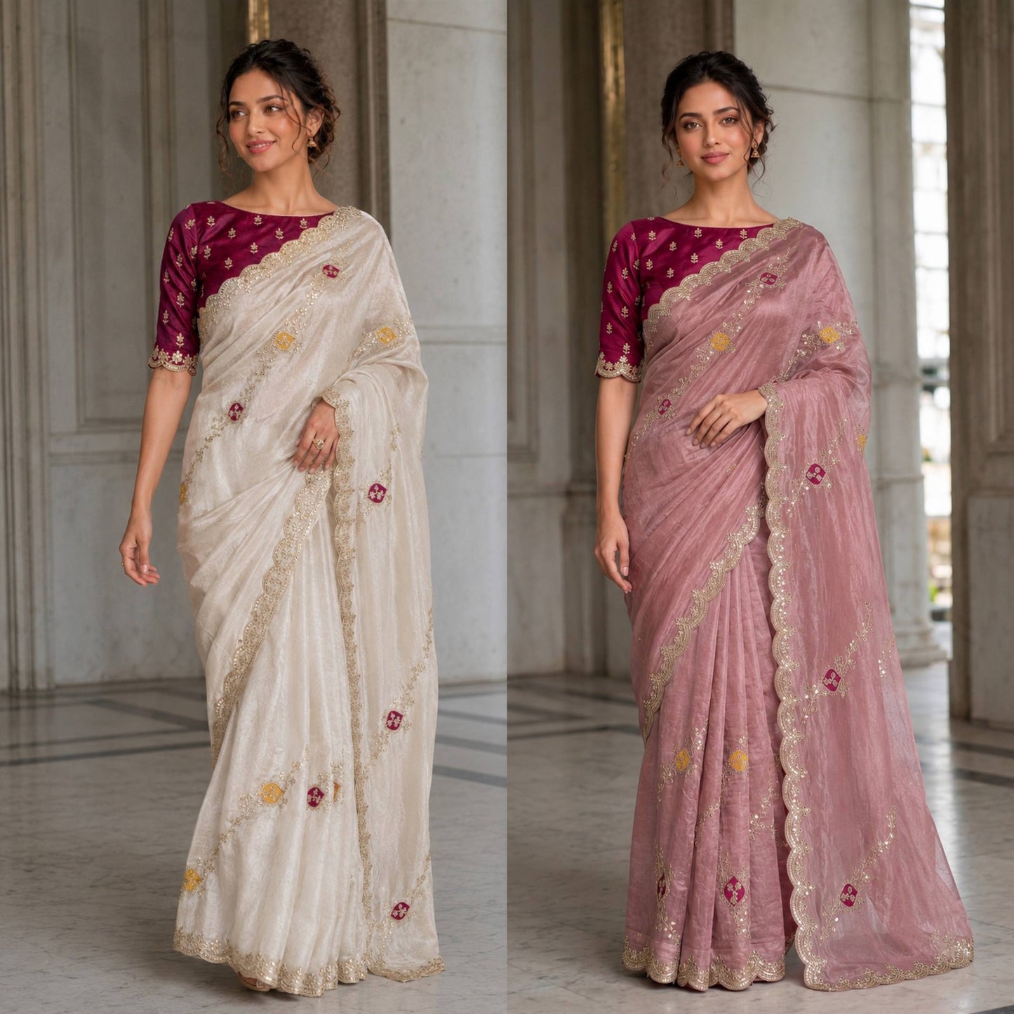 Catalogue Designer Silk Saree