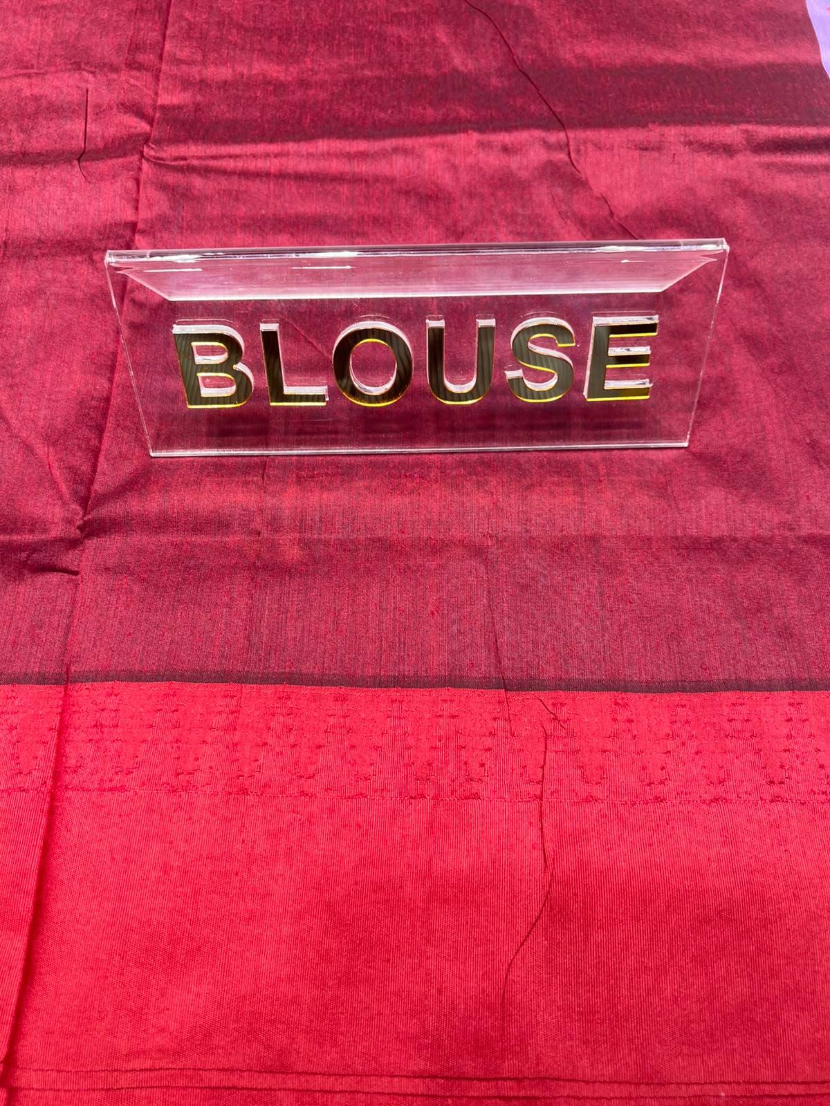 Pure Cotton Silk Saree