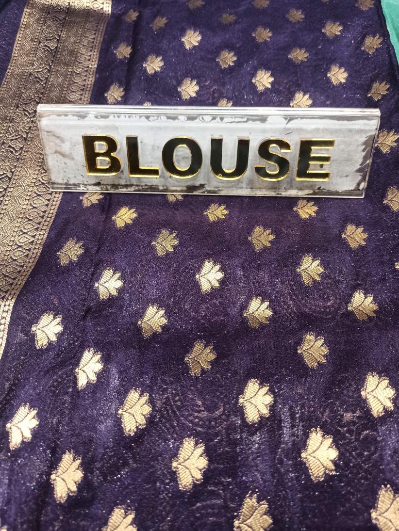 Artificial / Mix Crape Sarees ( Semi Crape )