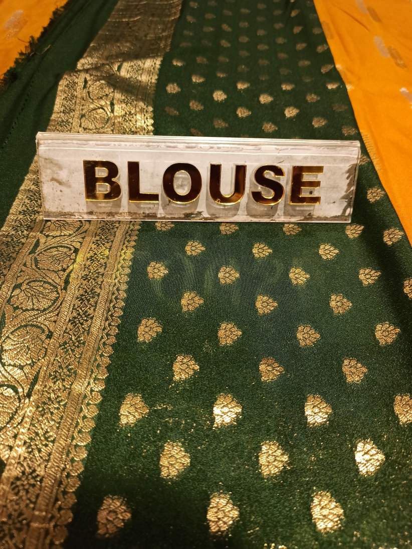 Artificial / Mix Crape Sarees ( Semi Crape )