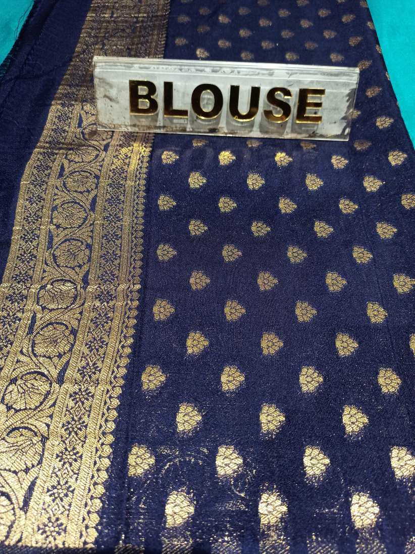 Artificial / Mix Crape Sarees ( Semi Crape )