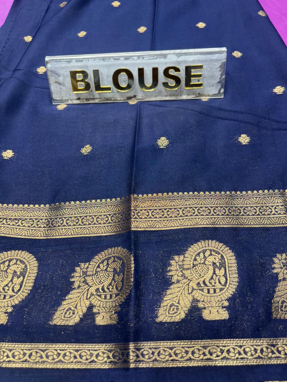 Artificial / Mix Crape Sarees ( Semi Crape )