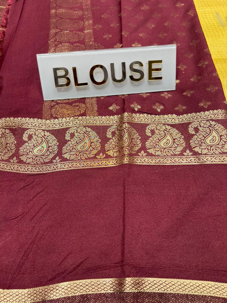 Artificial / Mix Crape Sarees