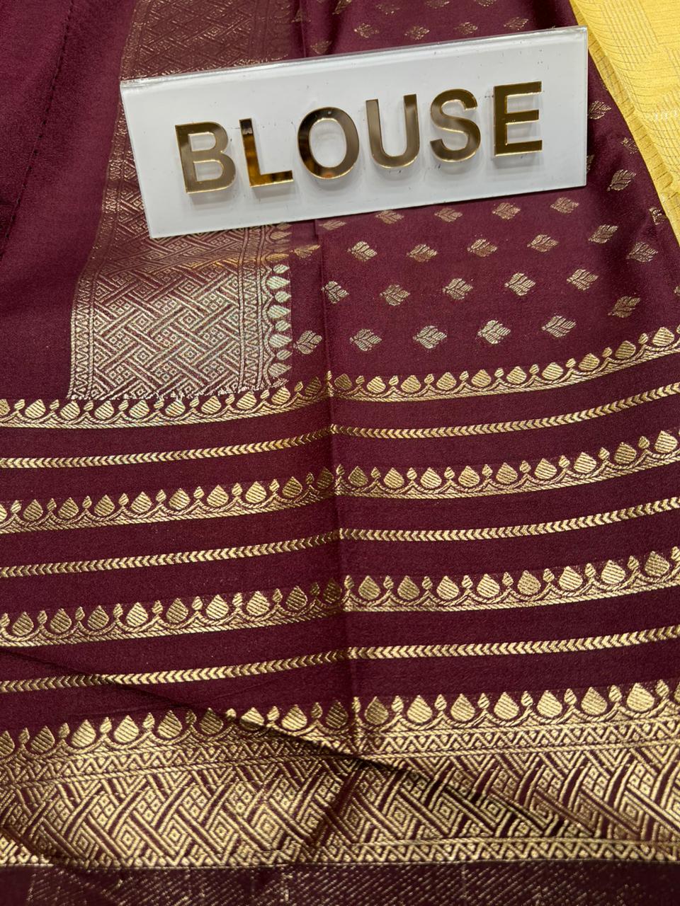 Artificial / Mix Crape Sarees