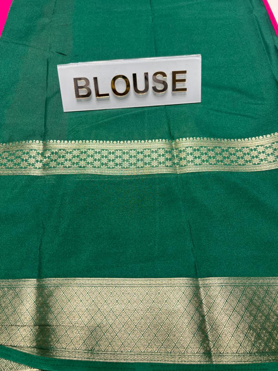 Artificial / Mix Crape Sarees