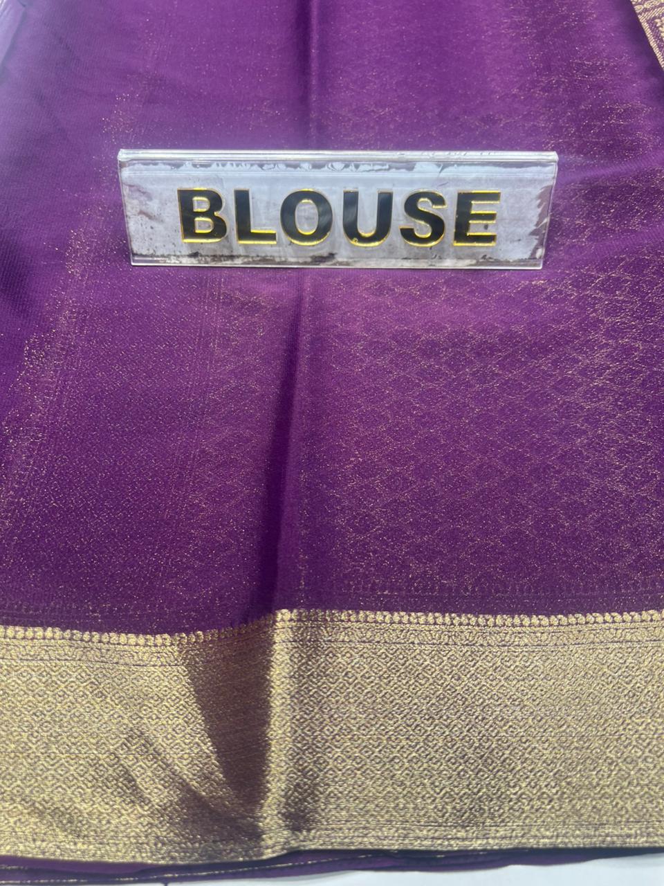 Artificial / Mix Crape Sarees