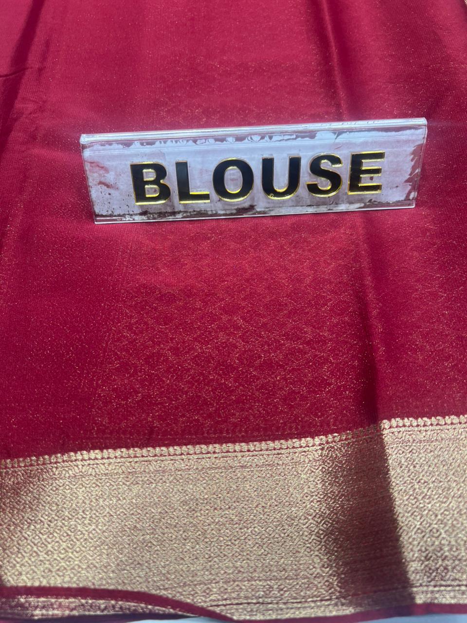 Artificial / Mix Crape Sarees