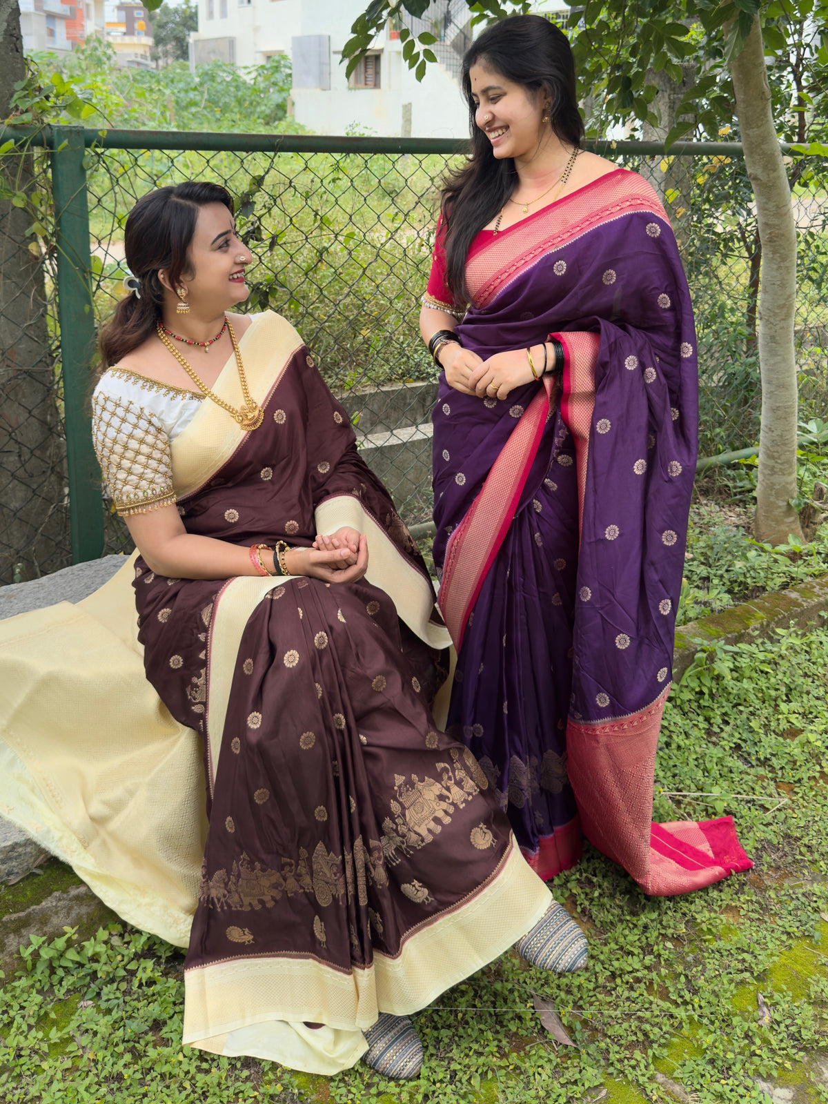 Artificial / Mix Crape Sarees