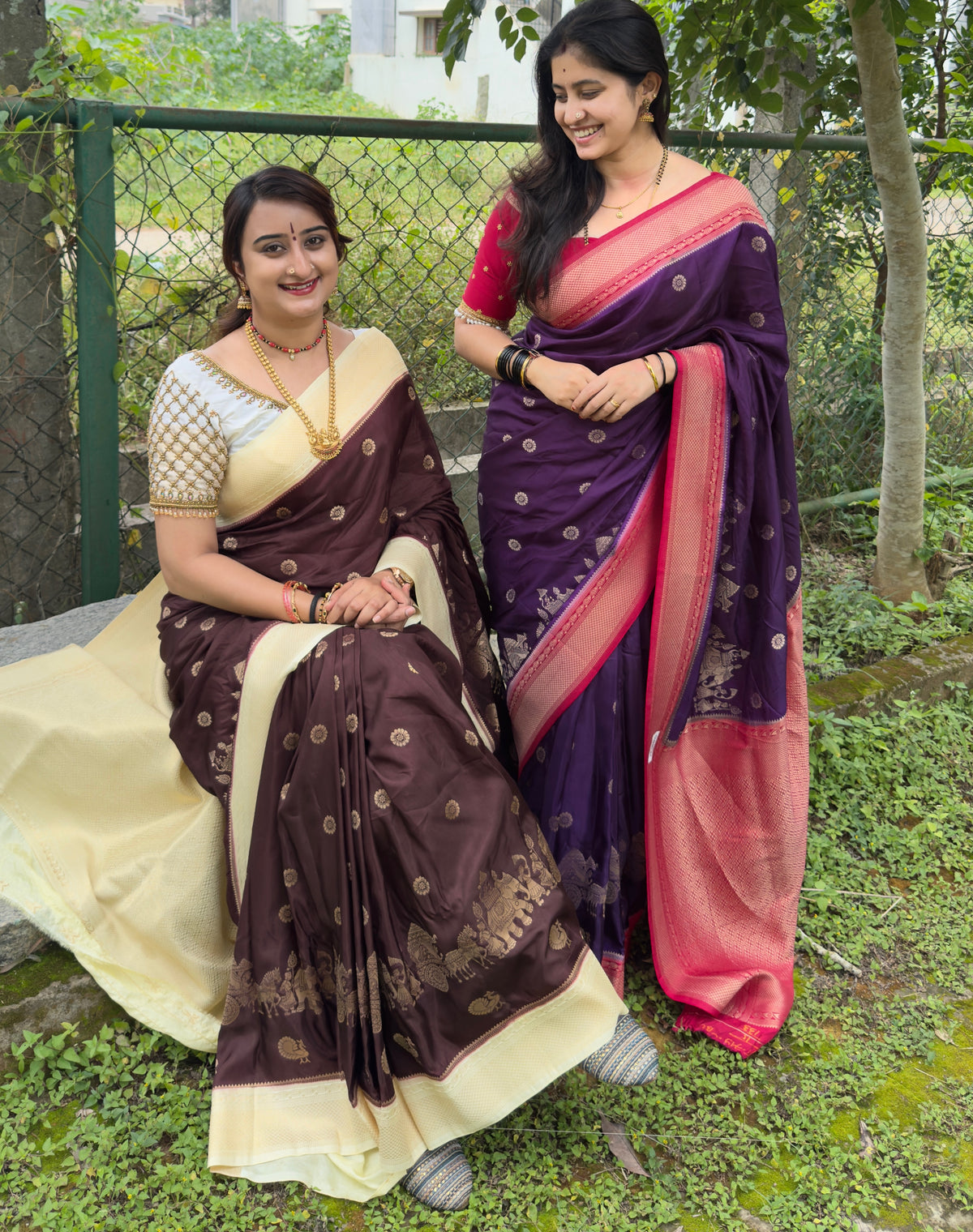 Artificial / Mix Crape Sarees