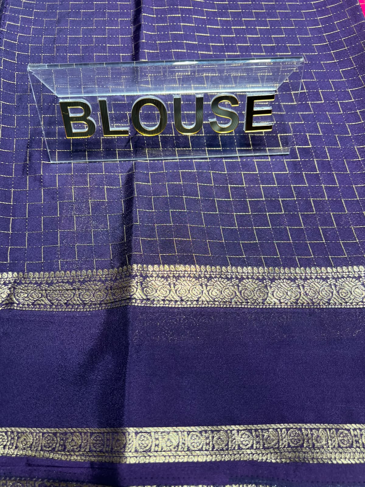 Artificial / Mix Crape Sarees