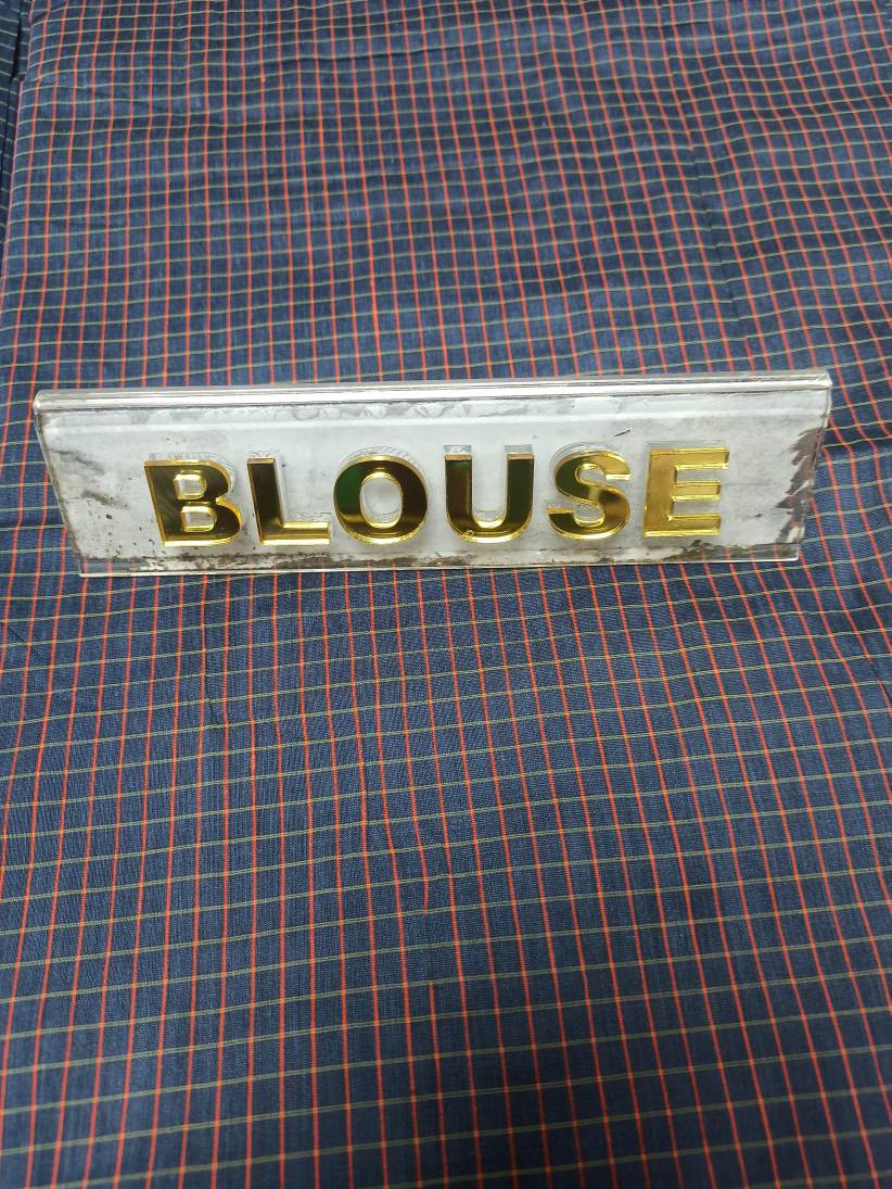 Pure Cotton Silk Saree.