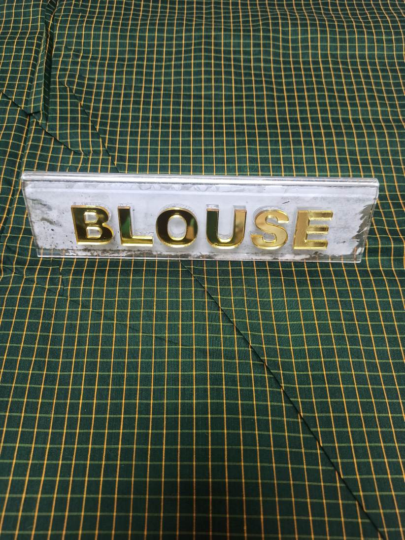 Pure Cotton Silk Saree.