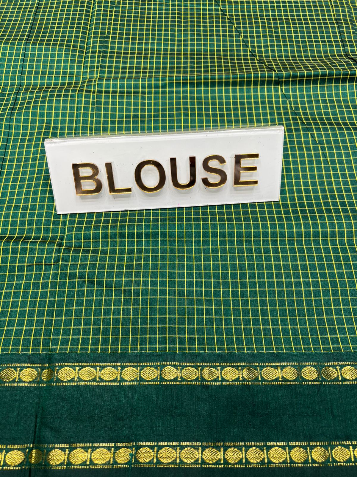 Pure Cotton Silk Saree.