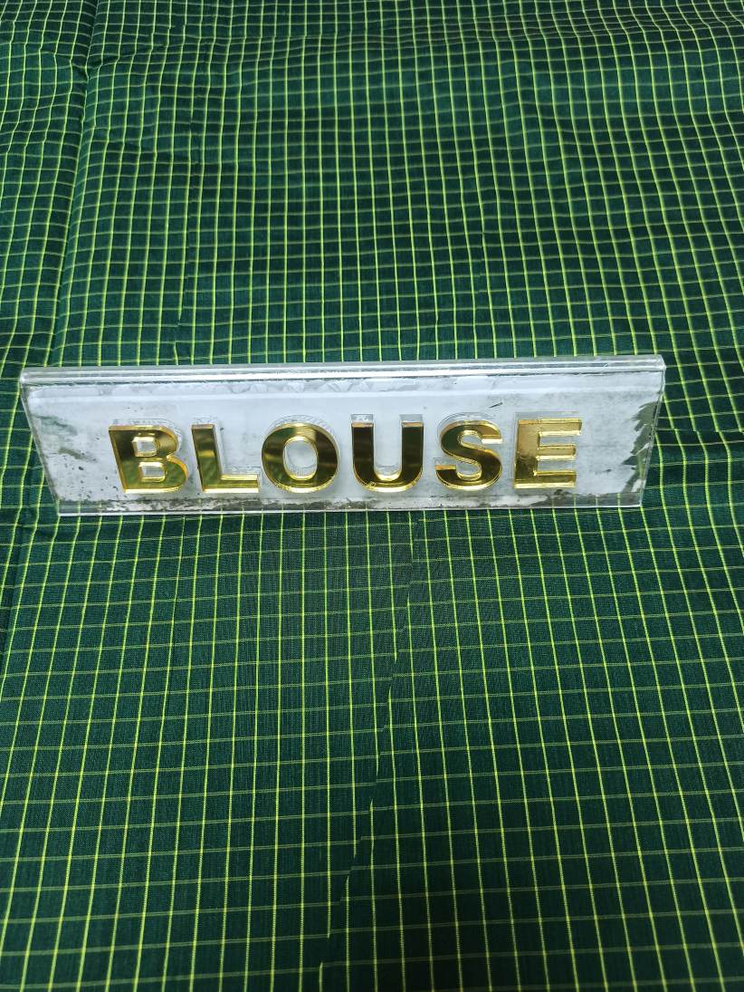 Pure Cotton Silk Saree.