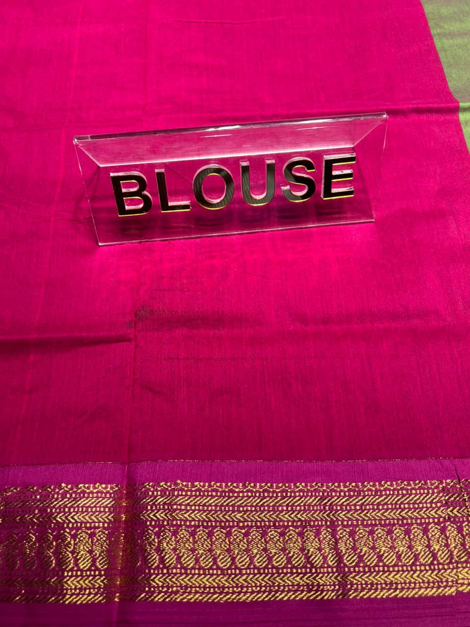 Pure Cotton Silk Saree