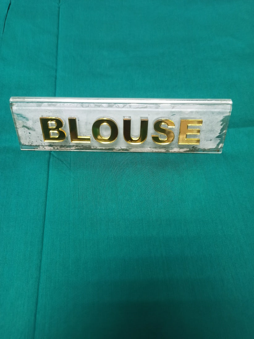 Pure Cotton Silk Saree.