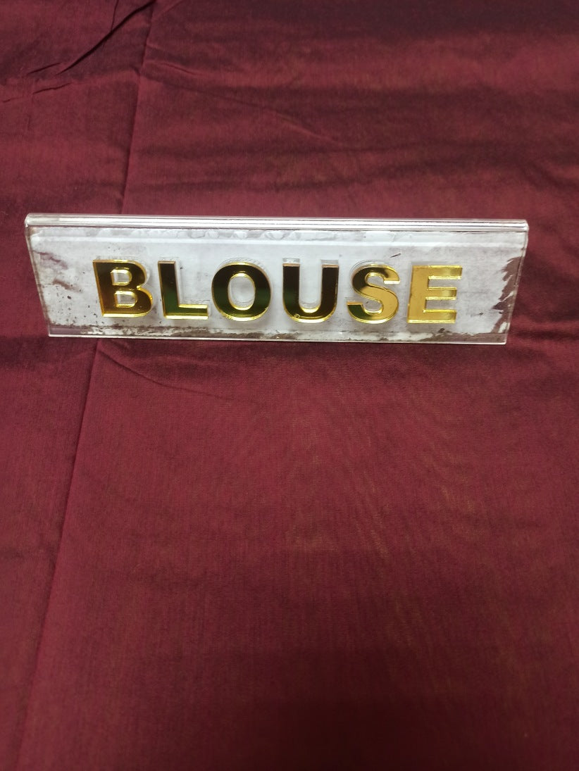 Pure Cotton Silk Saree.