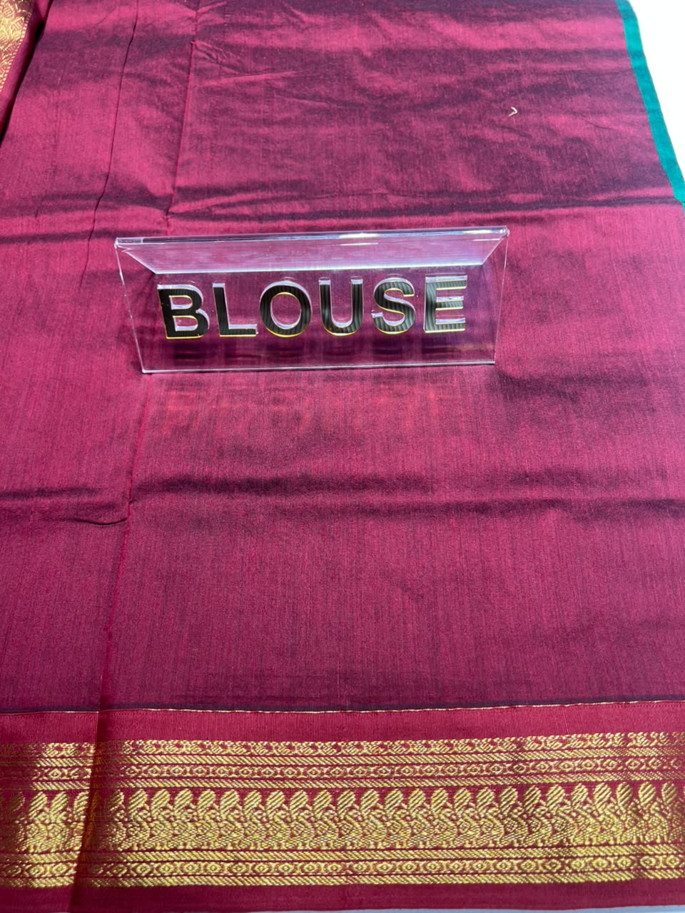 Pure Cotton Silk Saree