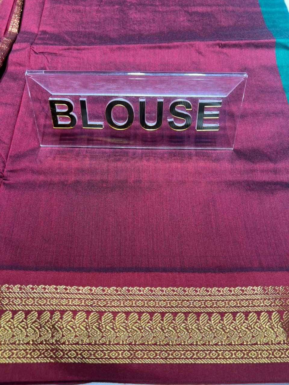 Pure Cotton Silk Saree
