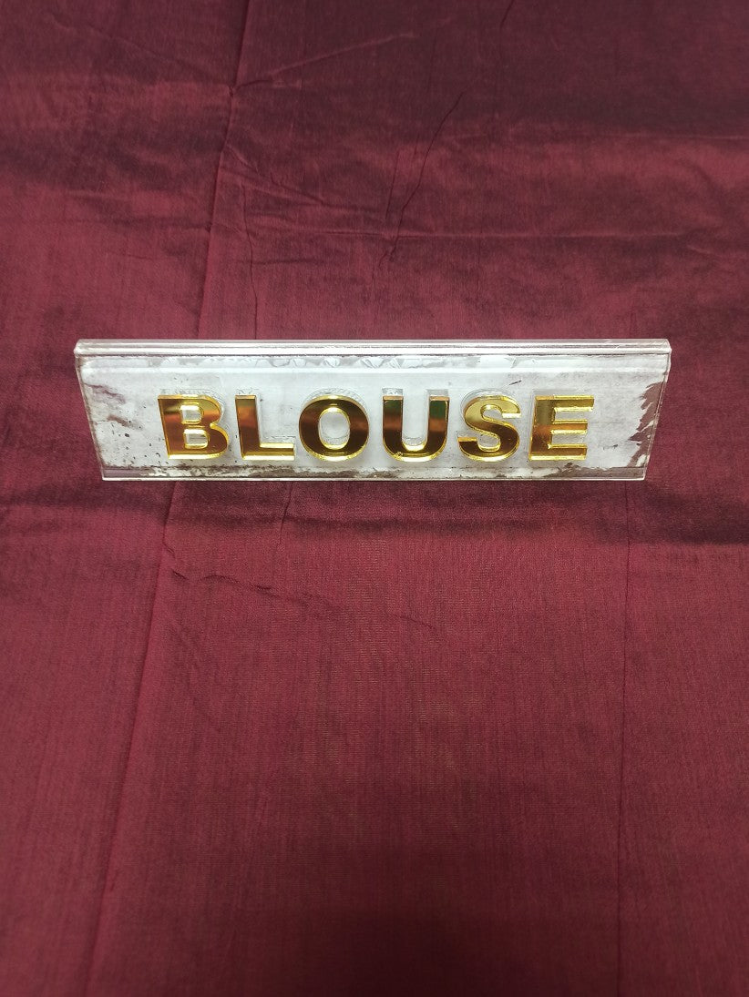 Pure Cotton Silk Saree.