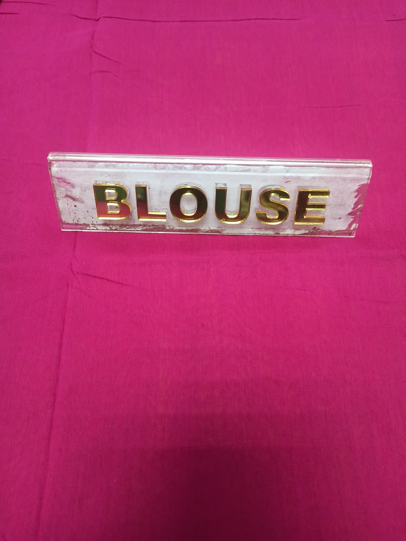 Pure Cotton Silk Saree