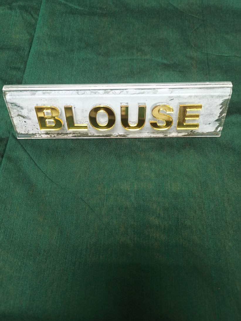 Pure Cotton Silk Saree.