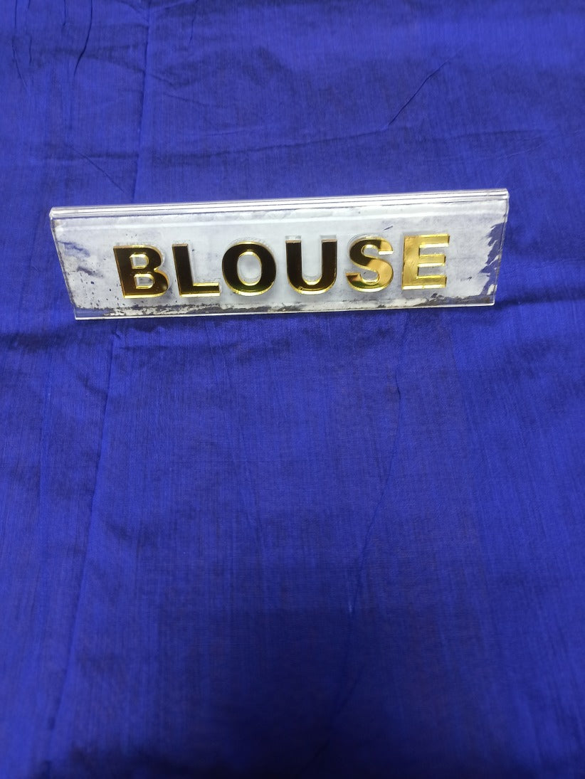 Pure Cotton Silk Saree.