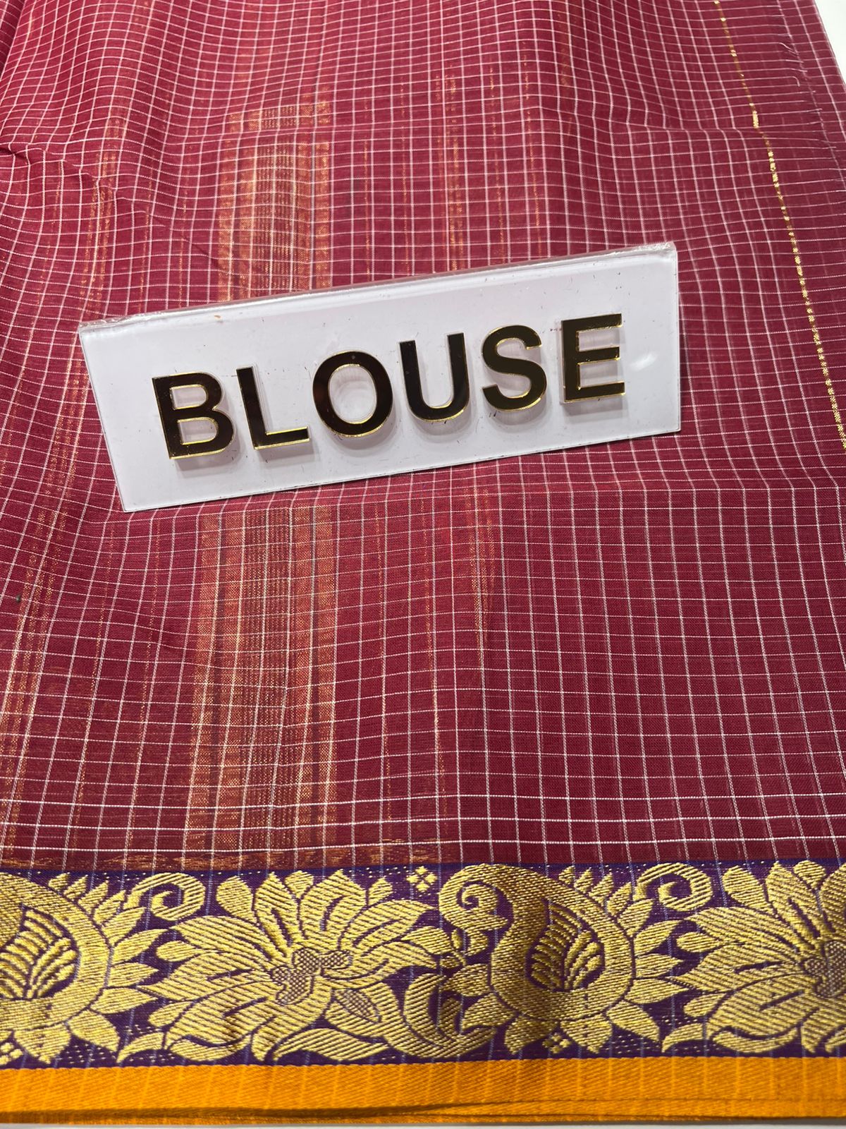 Pure Cotton Silk Saree