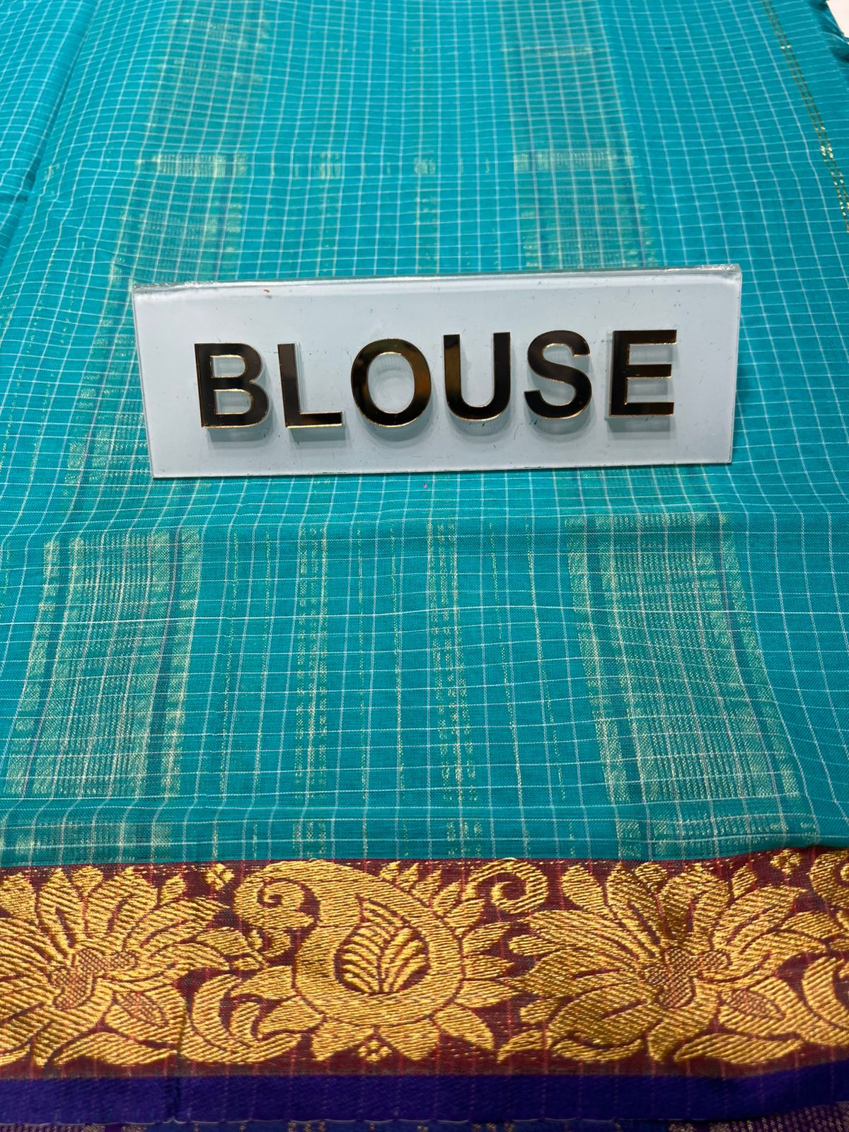 Pure Cotton Silk Saree